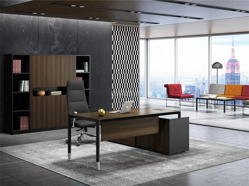 Furniture Manufacturer Nordic Office Partitions Cabinet Wooden Cupboard Side Cabinet