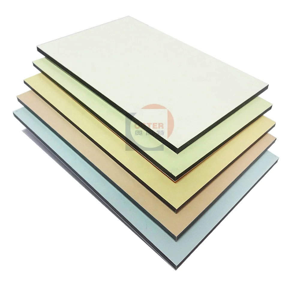 oem china wholesale aluminum composite wall cladding kitchen cabinet end panels white color