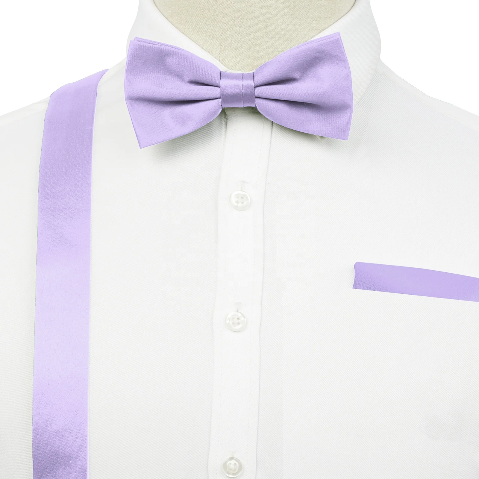 Custom Bowties Solid Color Pattern Bow Tie Adjustable Custom Polyester Bowties