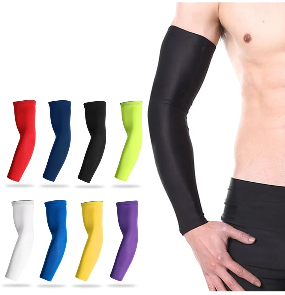 Super September Baseball Elbow Guard Running UV Protection Volleyball Arm Compression Sleeve