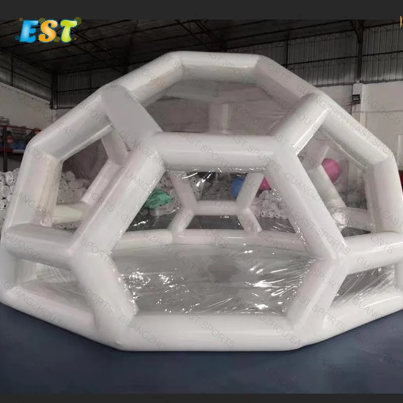 High Quality PVC Outdoor Camping Starry Sky Tent Romantic Inflatable Transparent Bubble tent Inflatable Bubble Dome Tent