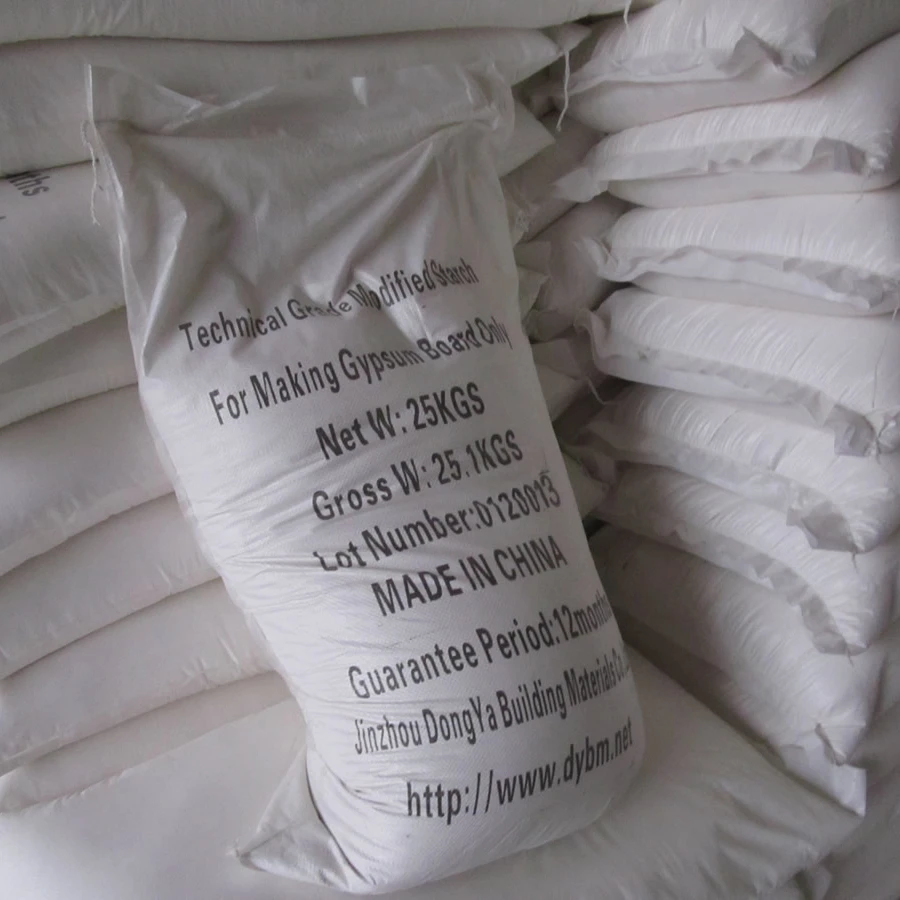 Китайский кукурузный крахмал для гипсокартона