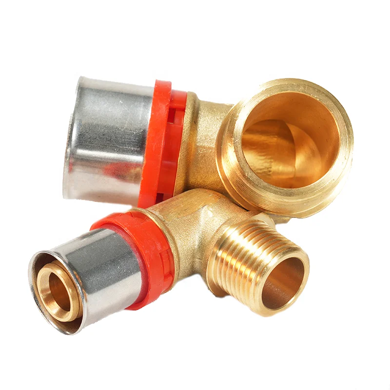 Wholesale Brass Pex Press Fitting Brass Coupling Pex Plumbing Fittings Pex Pipe Fittings