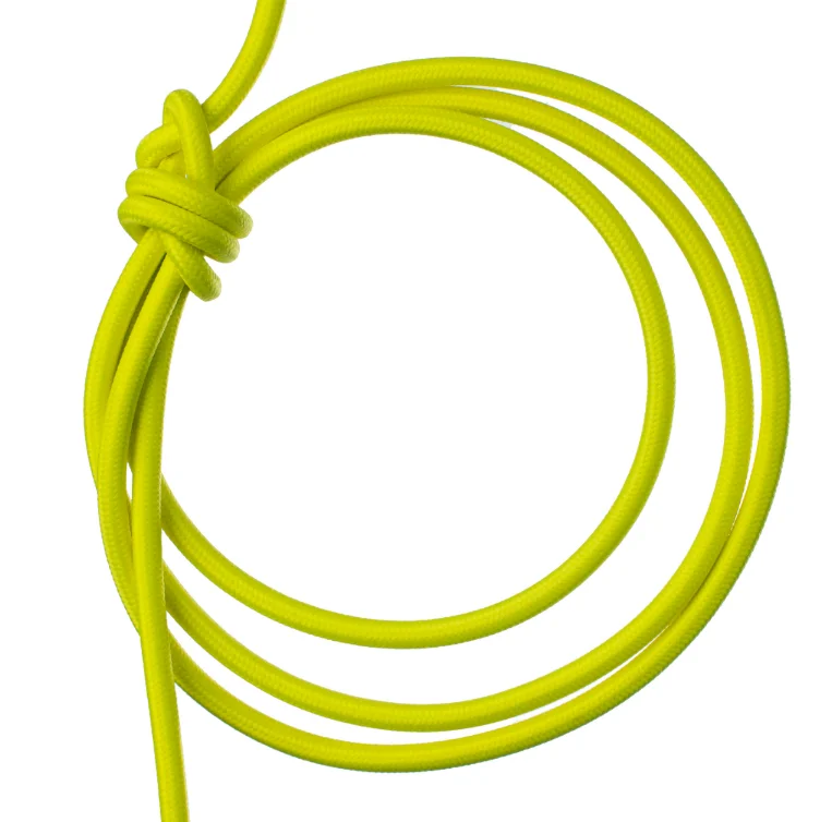 High Quality Retro Round Braided Cable Wire 2*0.75m² Textile Wire For Lighting Fixture Decorative  Accessories