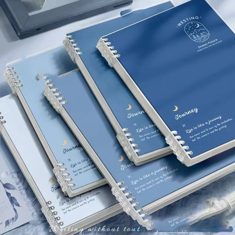 Stationery Bulk Wholesale Sublimation Cheap Binding Hardcover A5 Notebook Custom Loose Leaf Exercise Book