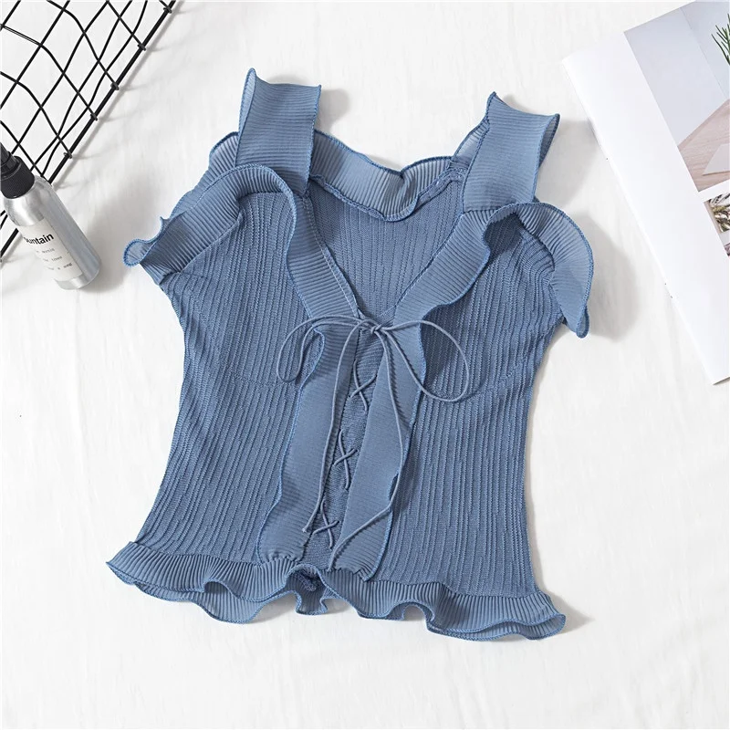 Красивые женские летние крутые милые майки B13940A