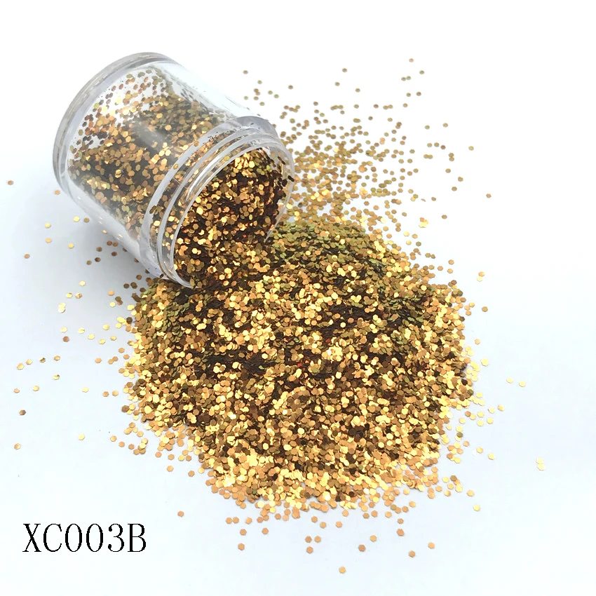 2021 Polyester Bulk Lip Gloss Hexagon Glitters, wholesale Solvent Resistant nail Paint Glitters powder