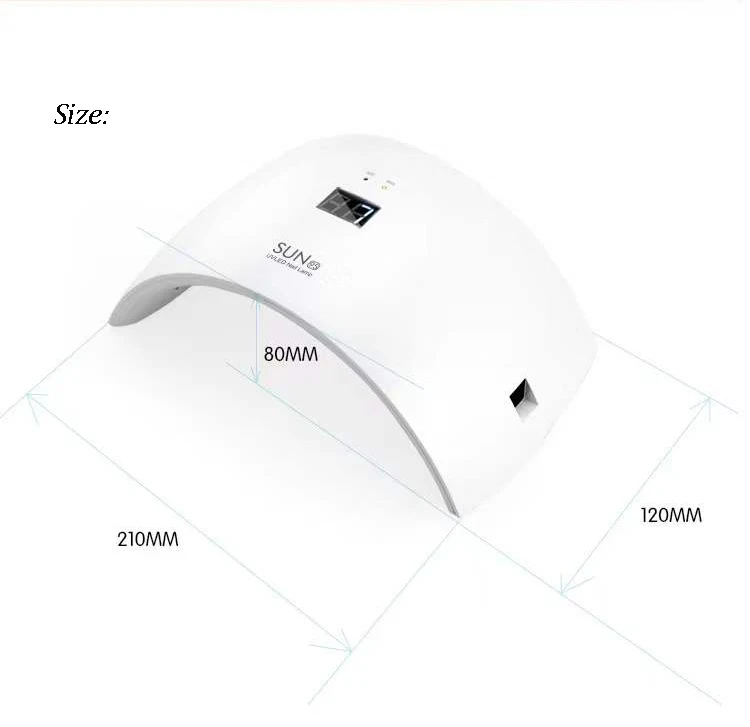 2022 Latest Design Portable Sun 9S LED Nail Dryer UV Nail Lamp With USB Charge