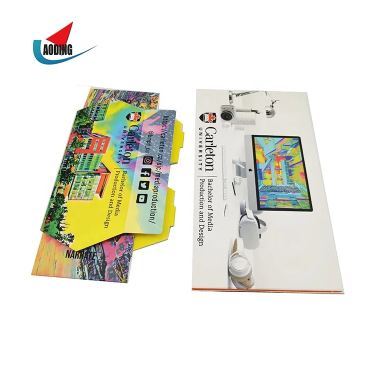 China Manufacturer Cheap Corrugated paper VR Box 3D Glasses Folding Google Cardboard Box