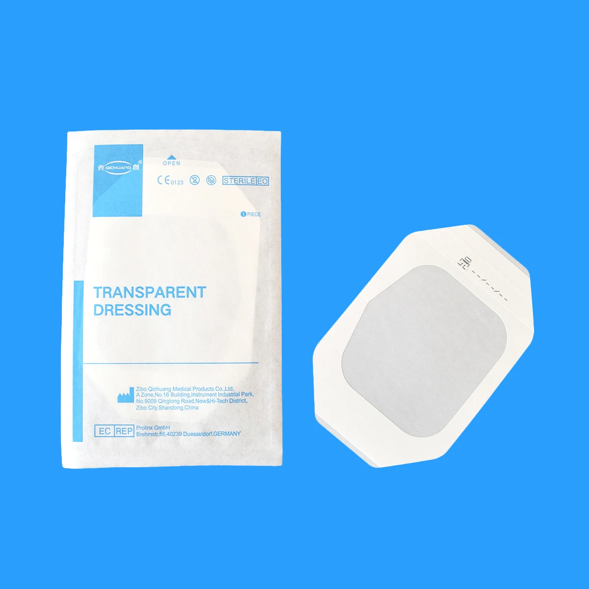 Sterile Tattoo Aftercare 10X12Cm Medical Waterproof Dressing For Wound Care