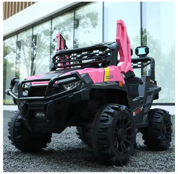 Factory Wholesale Price High Quality Kids Car Electric Four Wheel Off-Road Vehicle pink