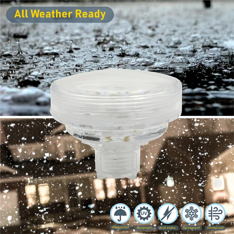 Auto Multi-Color E14 LED Light DC24V 4.2W Pixel Lights Ferris Wheel Park Rides Amusement Lighting