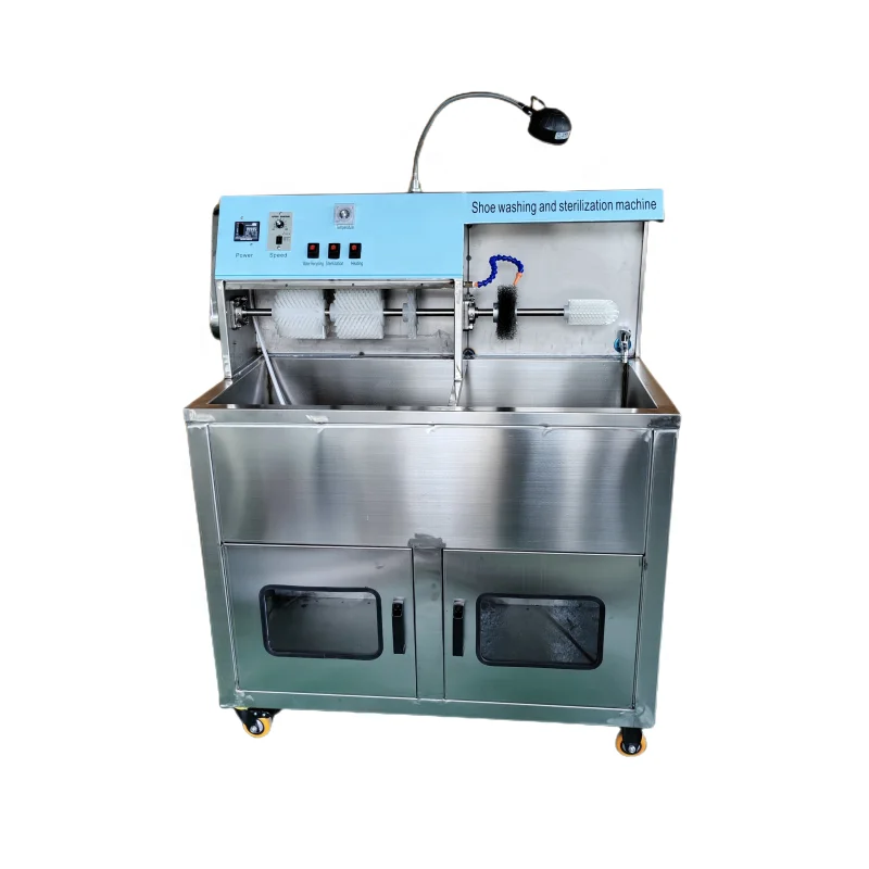 Semi-Automatic Shoe Washers dry cleaners special commercial shoes washing and sterilization machine used for all kinds of shoe