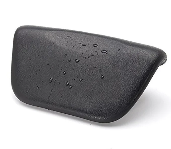 bath pillow black