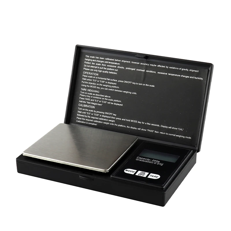 Selling Stainless Steel 0.01g Scale Electronic Mini Pocket Scale Small Digital pocket Jewelry scale Customized hot