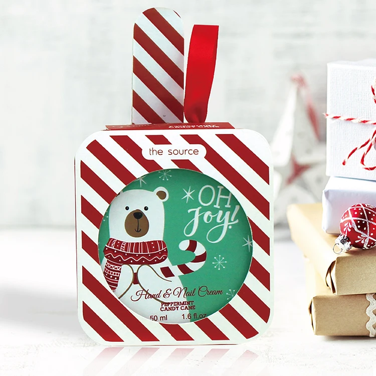 Custom logo natural vegan moisturizing whitening organic mini hand cream set Christmas gift set