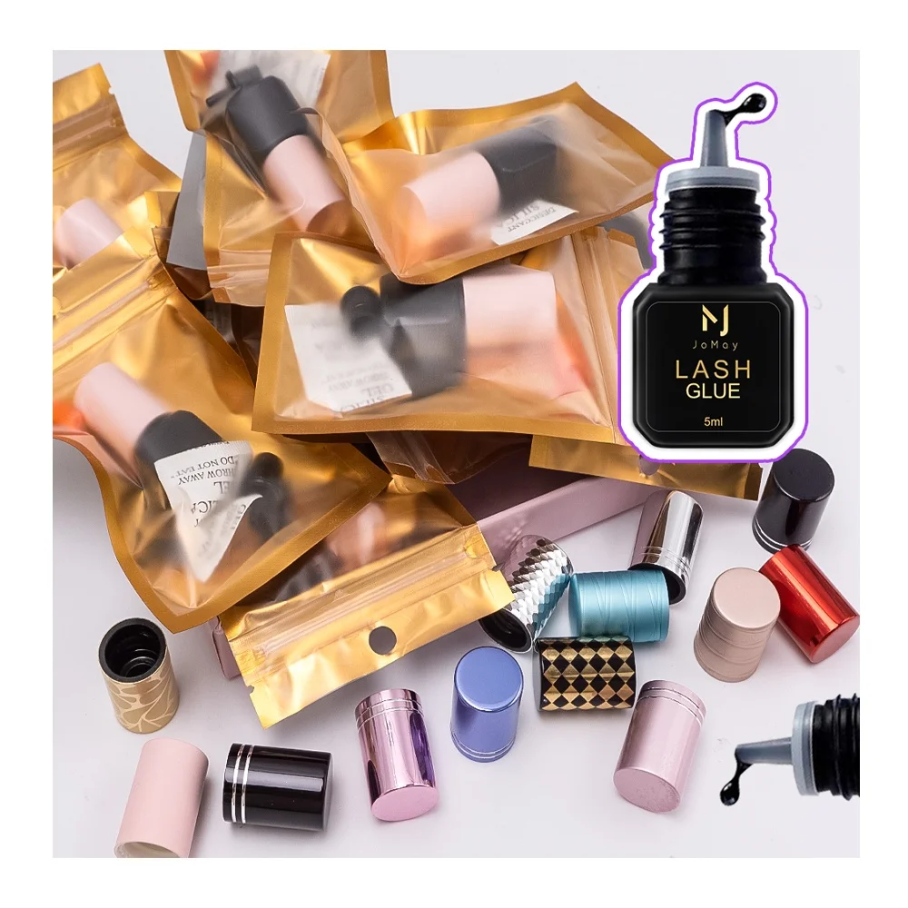 black /pink eyelash glue/ primer / remover/gel cleaner lashes individual lash adhesive extension glue korean with private label