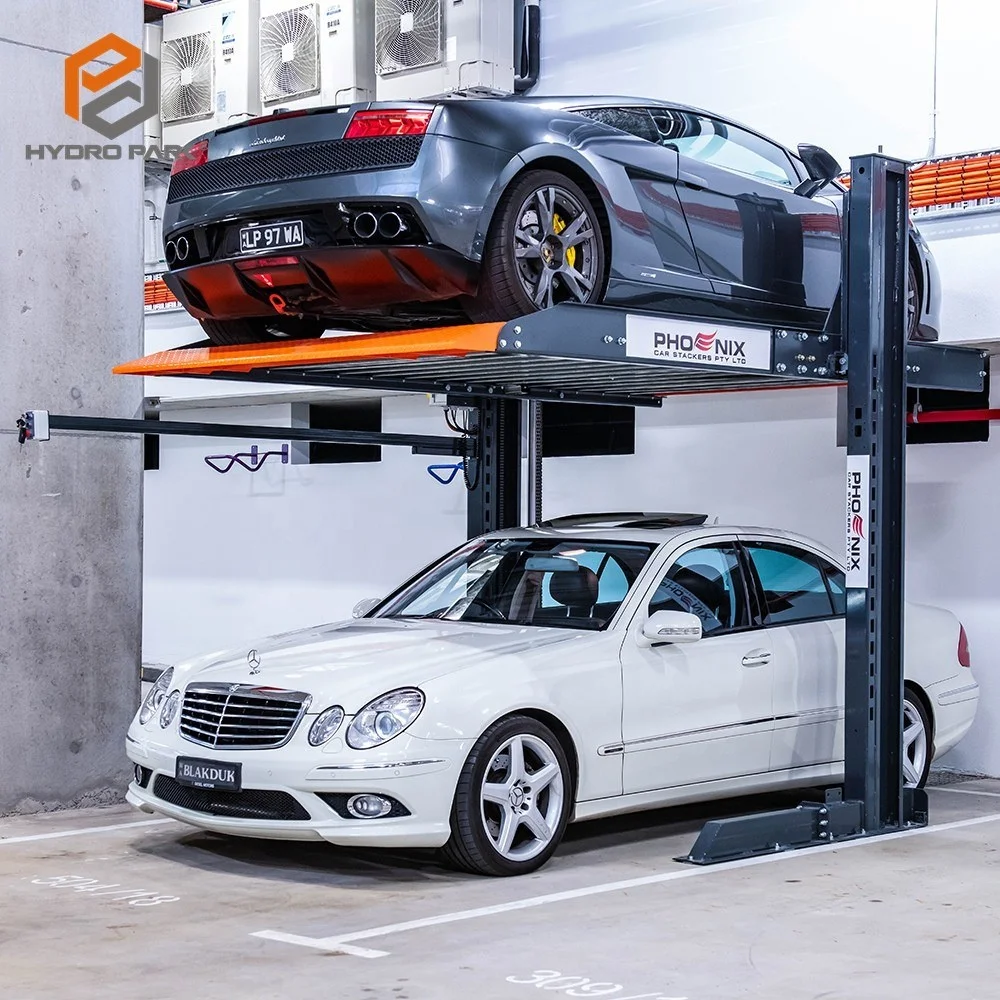 Vehicle Parking Lift China Elevator Vertical Parking Equipment Two Post Parking