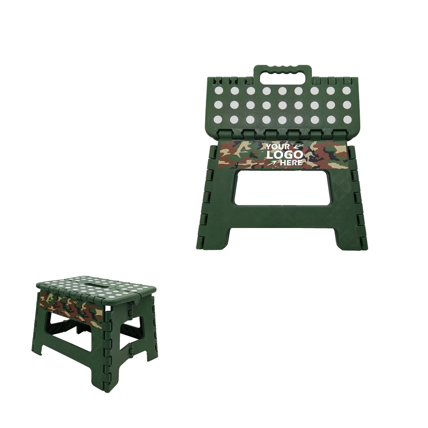 Plastic Folding Stool Convenient Chair Collapsible Bench