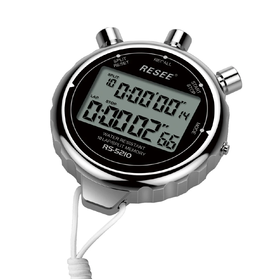 Resee High Quality Multifunction Led Sports Stopwatch Sports Timer Cronometro Deportivo Stopwatch Profesional For Running