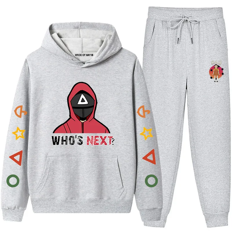 Новое поступление, игровой костюм, одежда, ТВ-игра, костюм из двух предметов, повседневная толстовка с капюшоном и брюки