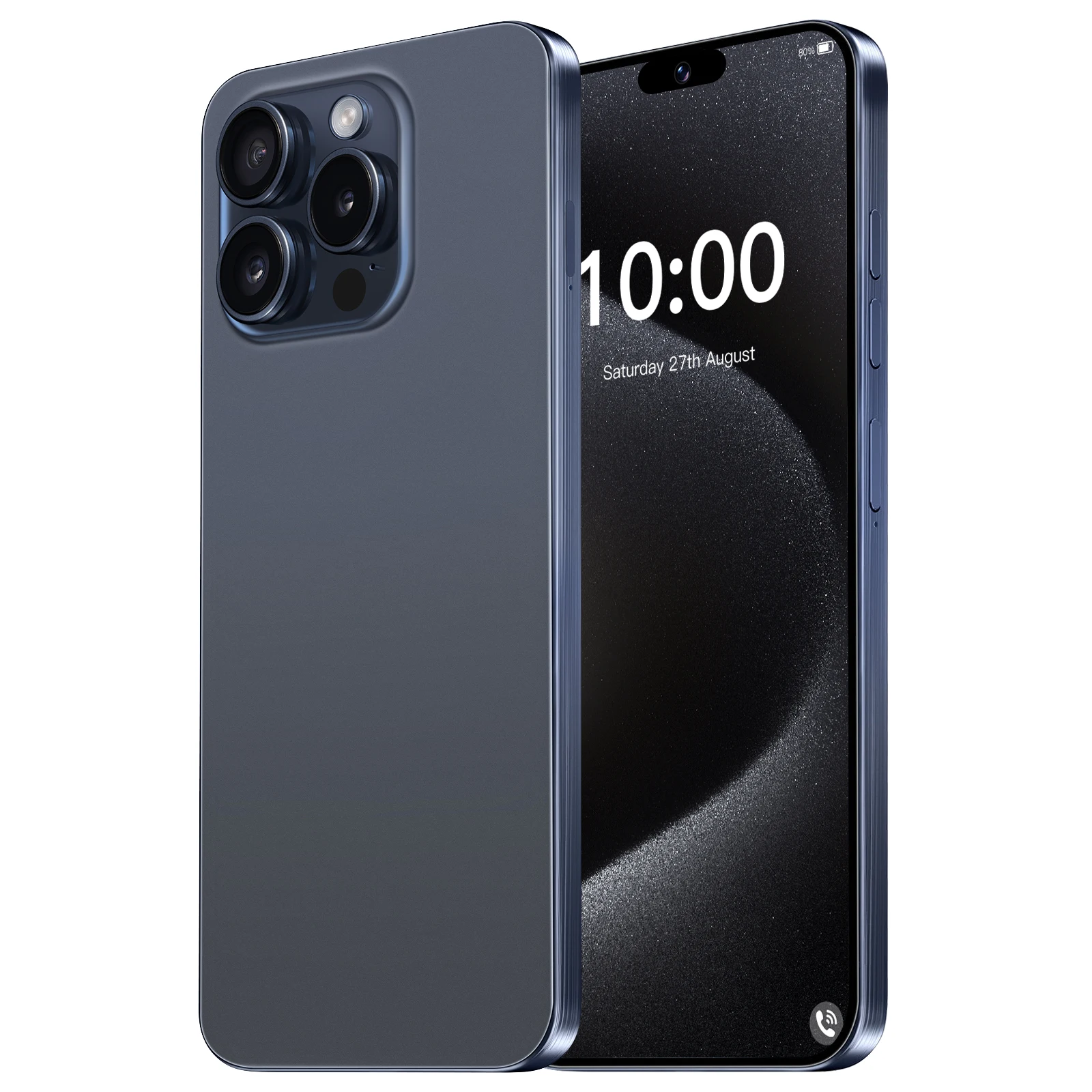 Manufacturer Original 15 Pro Max 7.6 Inch Clone 4G 5G Smartphone 16GB+1TB Unlocked Dual Sim Card HD Android 15 Pro Max Logo