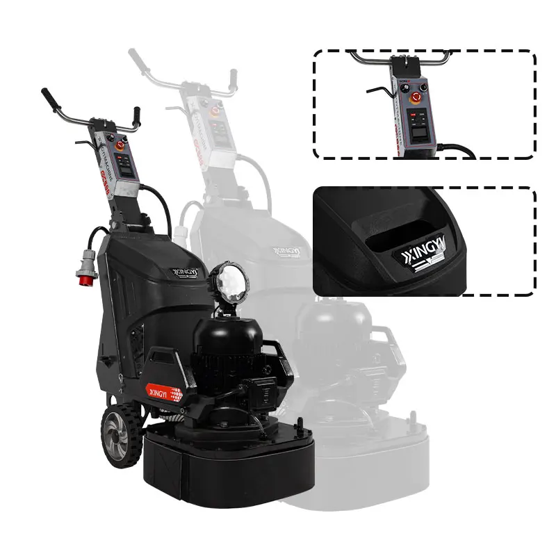 GX500 4 Heads Planetary Epoxy Removal Floor Grinder Concrete Floor Polishing Machine