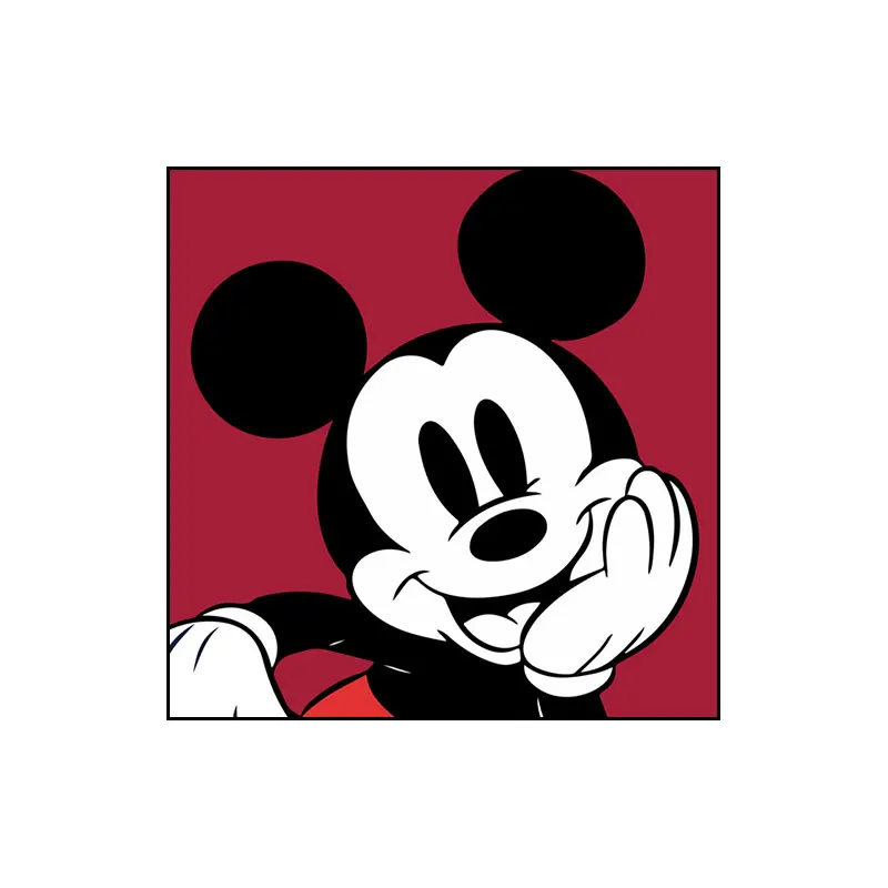 Новый дизайн, украшение для дома, мультяшная мышь, Современная Настенная живопись, холст, красочные картины