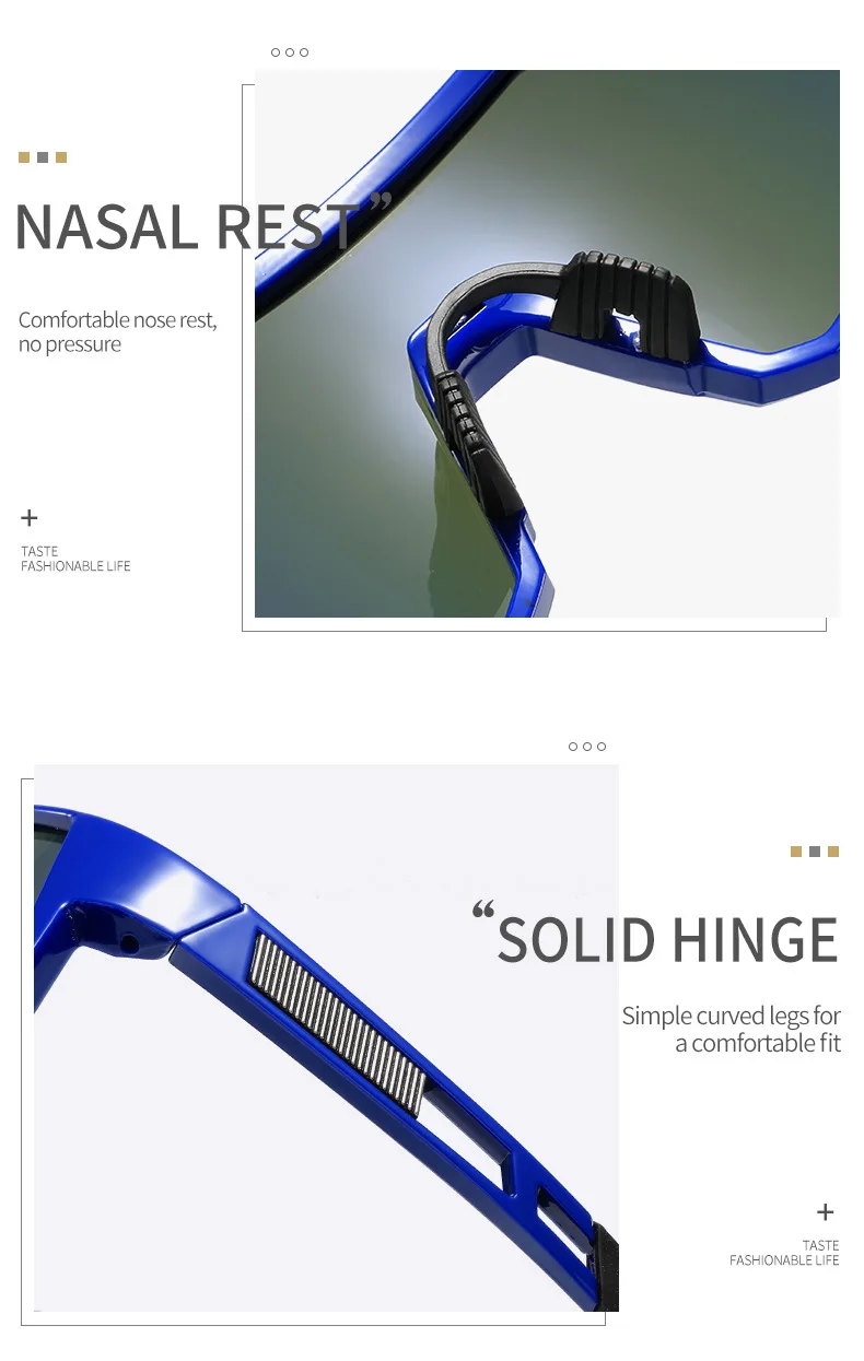 Очки 2024 новые спортивные солнцезащитные очки велосипедные Квадратные уличные