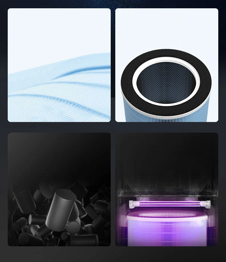 Wholesale Humidifier Air Cleaner Amazon Home Appliance with WIFI Air Purifier for Home Office Hotel School