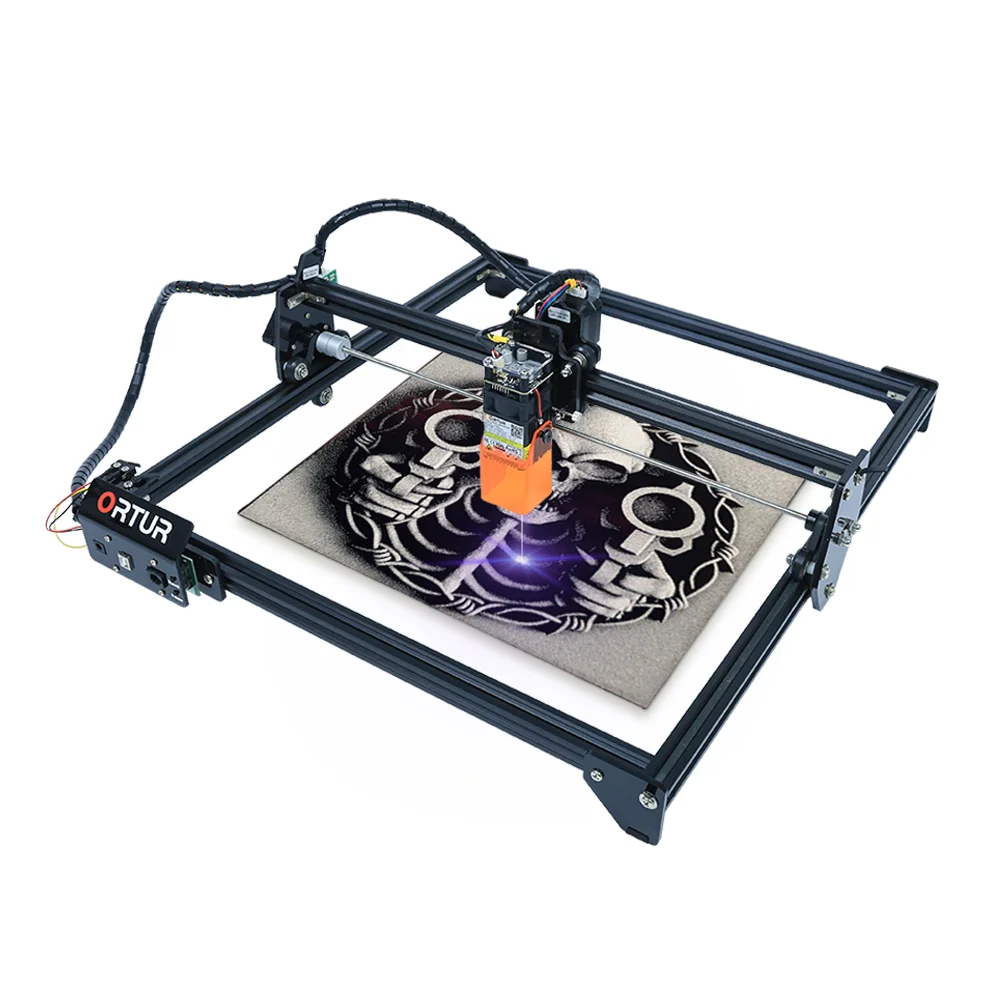 Новый модернизированный лазерный гравер ORTUR MASTER 2, лазерный гравировальный станок «сделай сам», синий лазерный гравировальный станок с глубокой резьбой, Настольный фрезерный станок с ЧПУ и логотипом