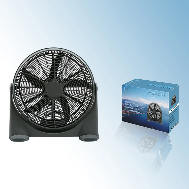 20 Inch Electric Motor Cooling Industrial 5PP Blades Floor Fan For Workshop