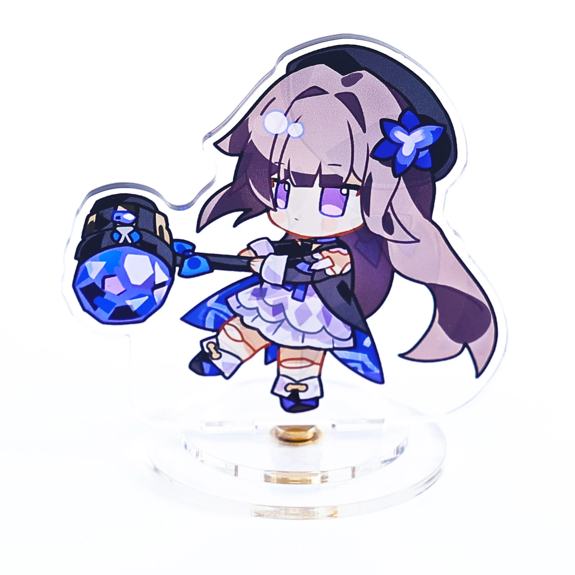 CNAWO New Arrival Custom Spinning Acrylic Key chain Anime Rotatable Charms