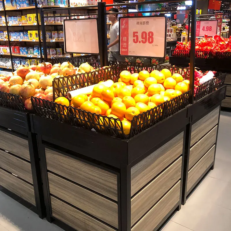 Полка для гондолы полка коммерческих овощей стойка продуктового магазина