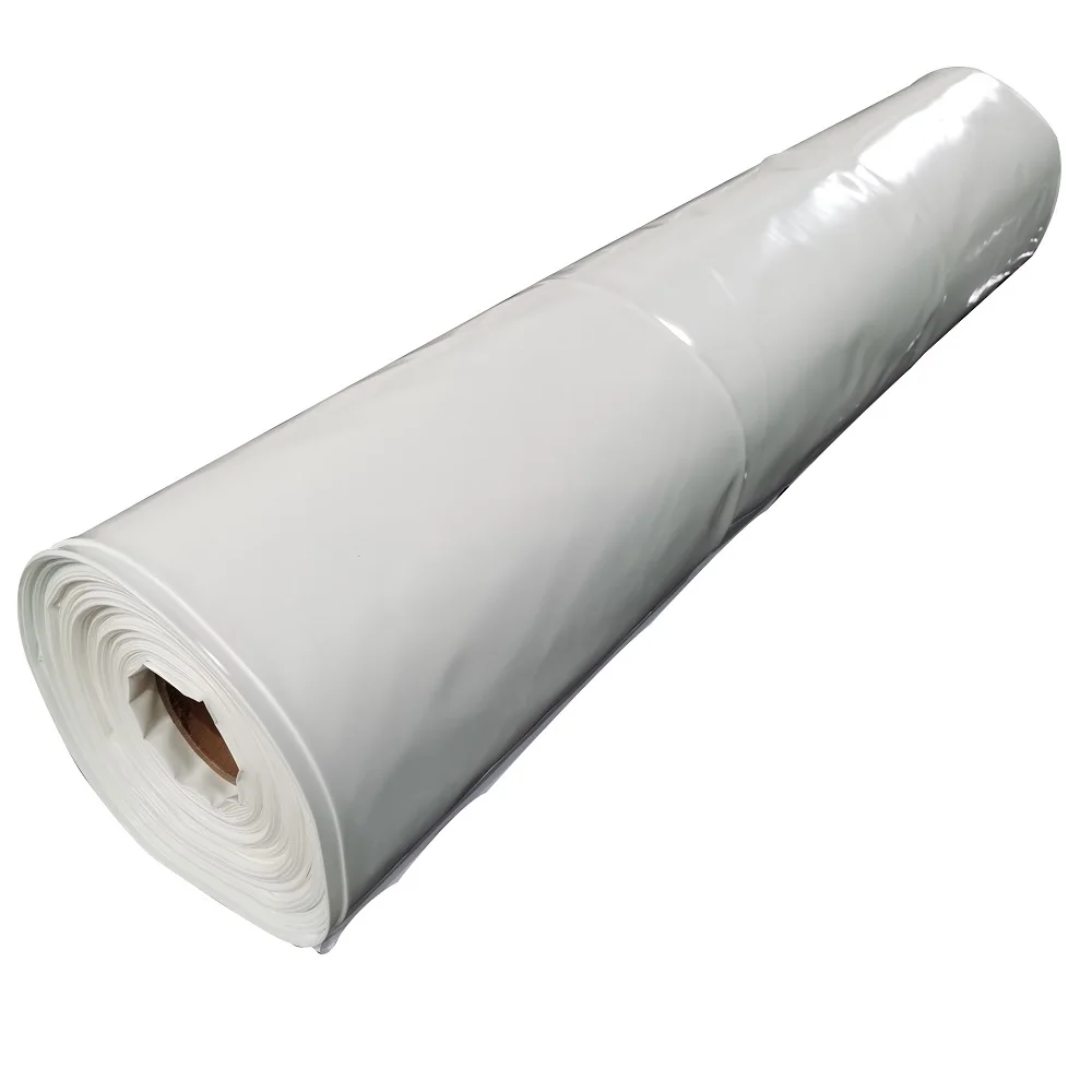 Sewing and heat sealing big size plastic heat shrink wrap film bags