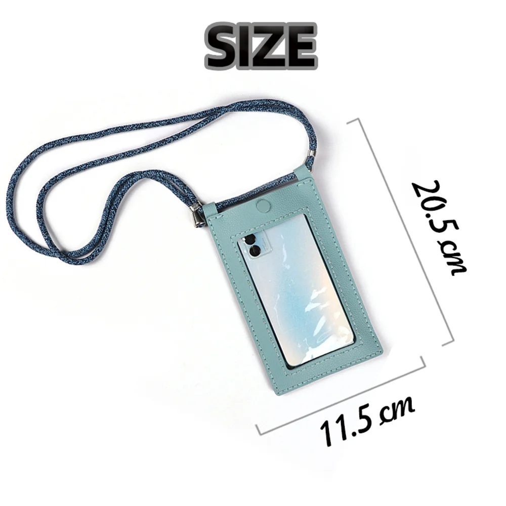 2022 DIY Handmade Leather Purse Mobile Phone Bag Touch Screen Bags Art Crafting Sewing Kit Bag Toys For Girls Kids Adults