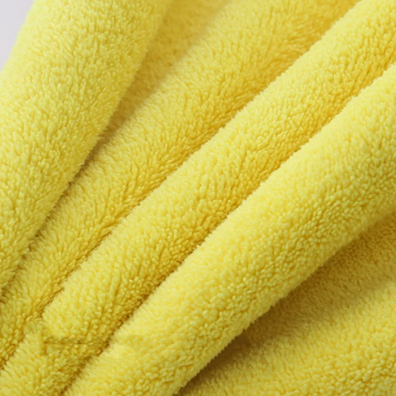 Double Side Coral Fleece Microfiber Cloth Micro Fiber Cloth Microfiber Towel Cleaning Cloth Washing Towel For Car  and house