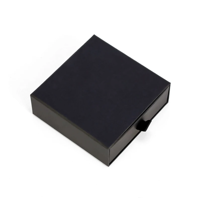 luxury branded pull slide out open sleeve box packaging jewelry drawer sliding gift box packaging with handle