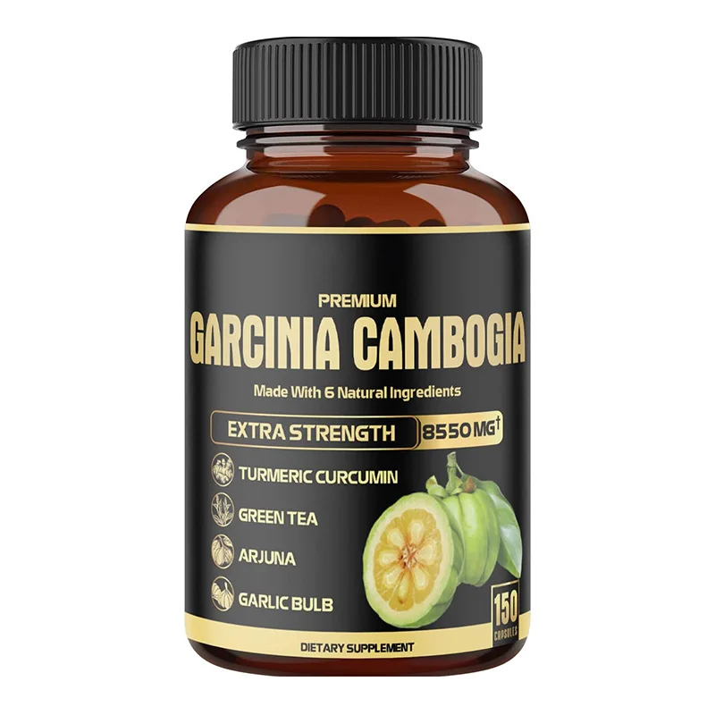 Private Label Garcinia Cambogia капсула с экстрактом зеленого чая для похудения живота добавки таблетки