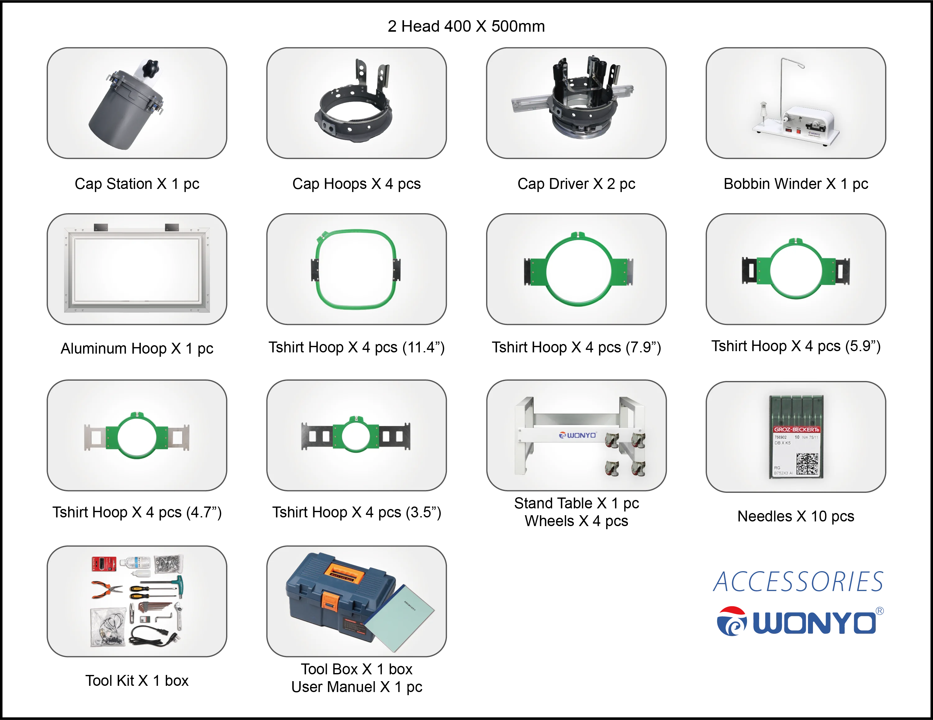 Easy Operation High Efficiency 2 Head Feiya Type Computerized Embroidery Machine with Embroidery Software for finished garment