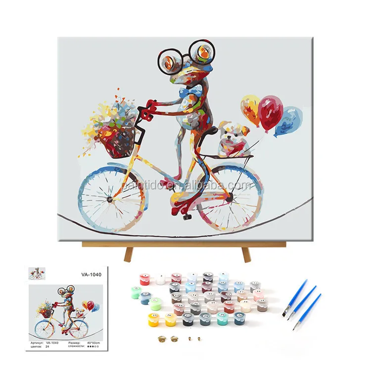 Paintido Photo Print On Canvas Wall Art For Paint By Numbers