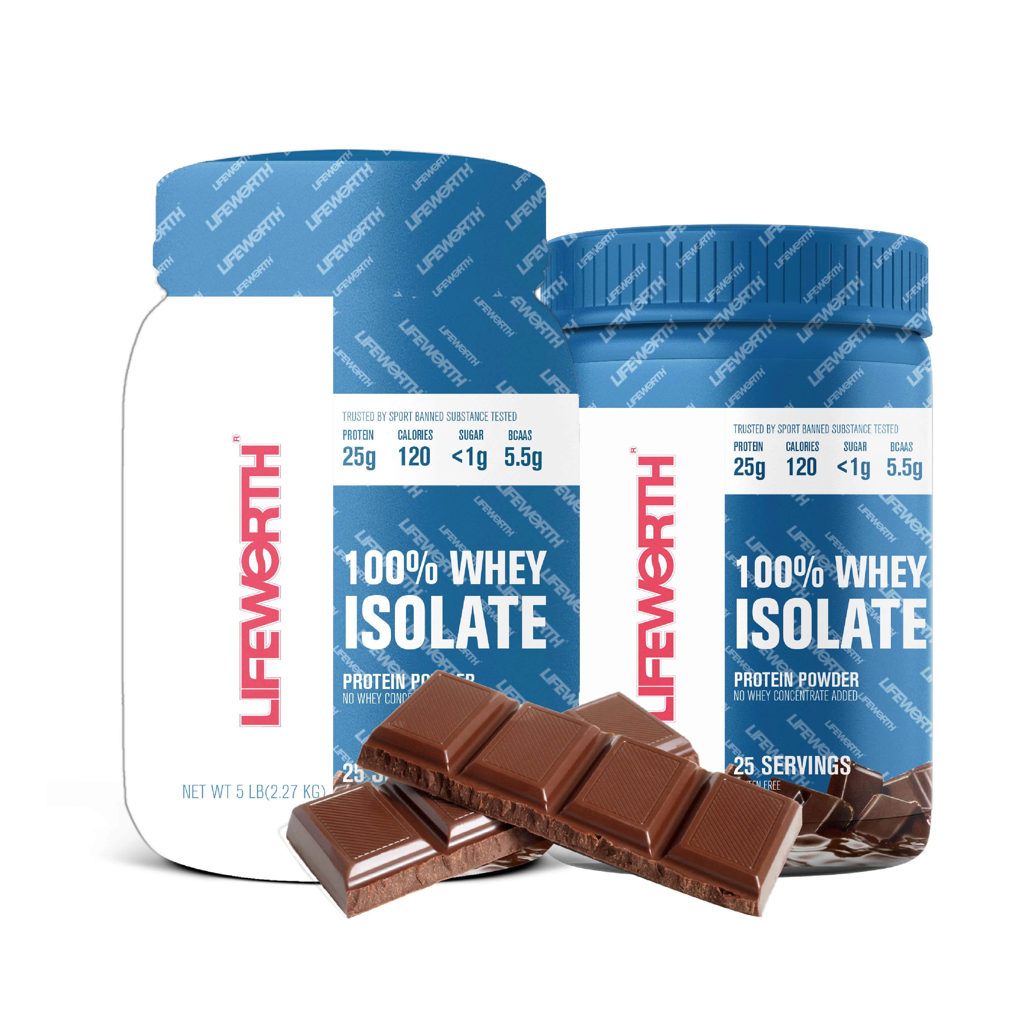 Lifeworth organic chocolate wholesale pea  whey protein isolate powder