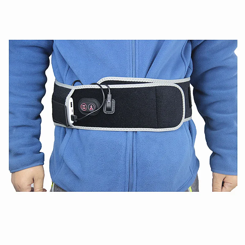 Graphene warm waist belt 12v electric massage shoulder neck heating pad Waist and Palace Warmer Belt