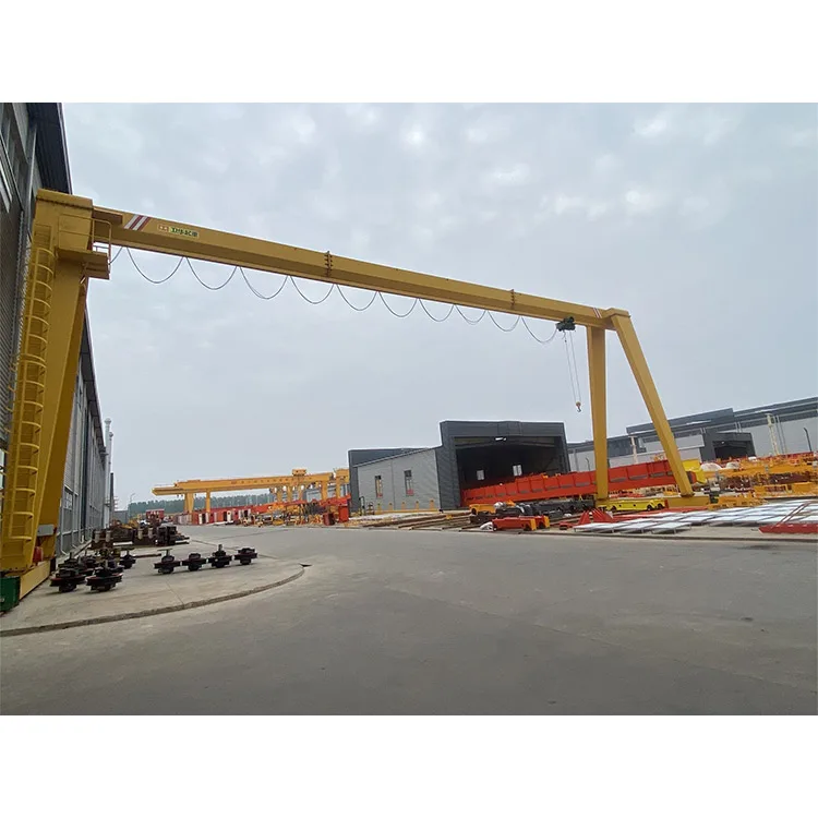 Wholesale Cheap Construction Equipment 20t Small Lift Height Adjustable Mh Gantry Crane