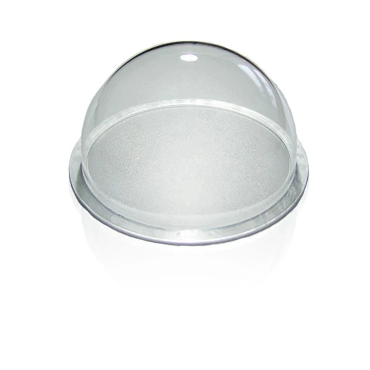 4.4 inch security dome case cover for cctv camera, clear lens cover optical lens for CCTV