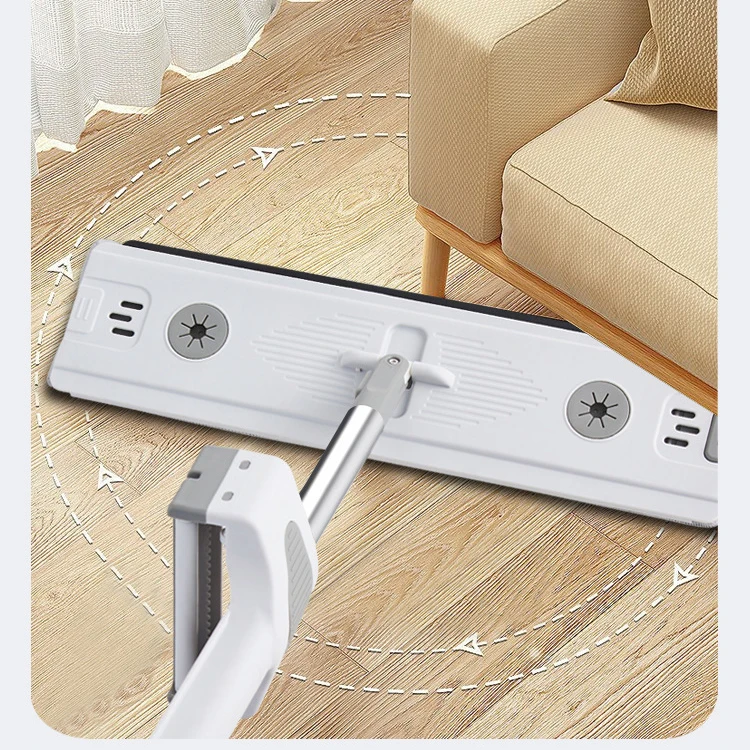 Clear Water and Dirty Water Filtration 360 Rotating Single Bucket Easy Spin Mops Home Cleaning Tools With Foldable Bucket