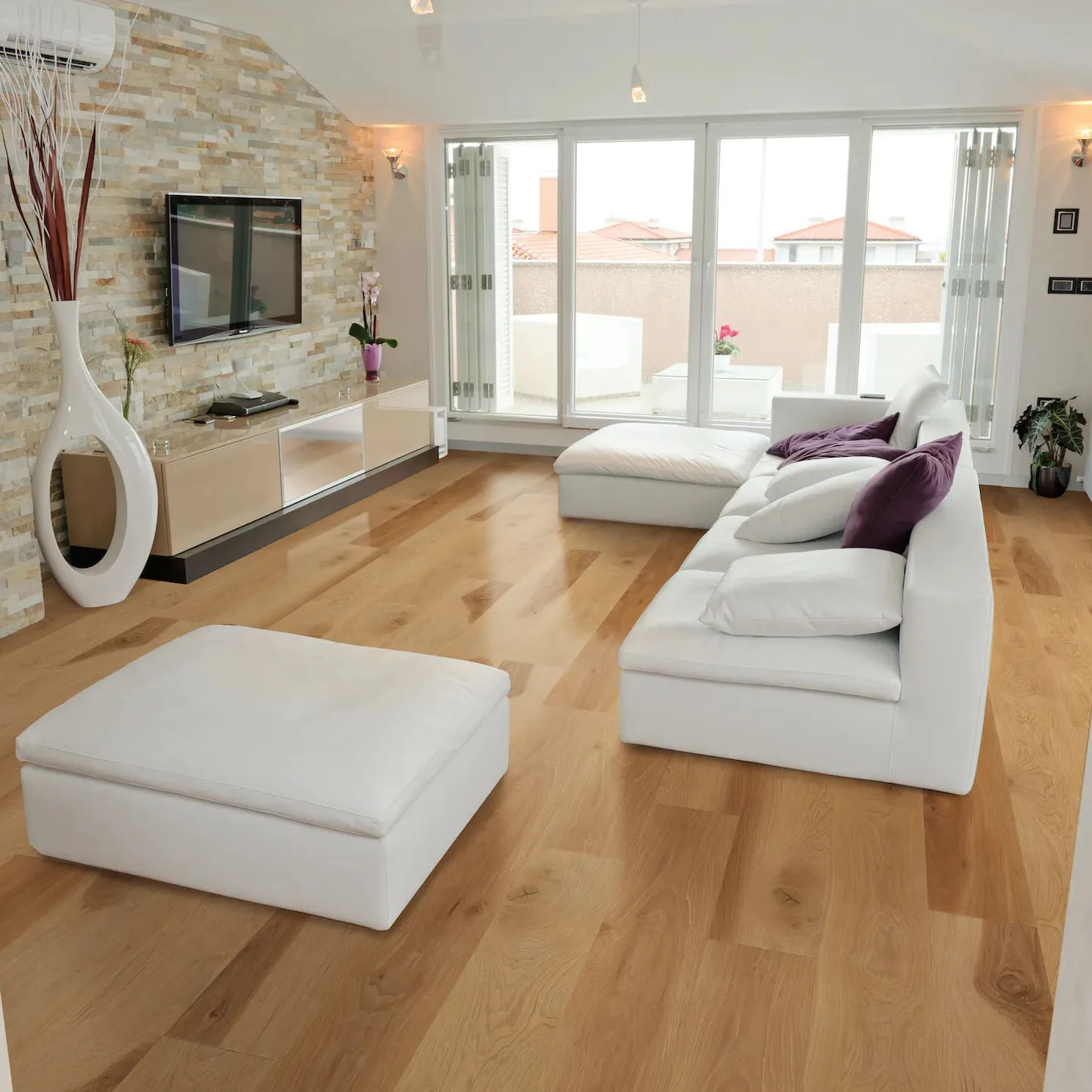 Soundproofing SPC Vinyl Flooring for Apartments Easy to Clean Wholesale Price