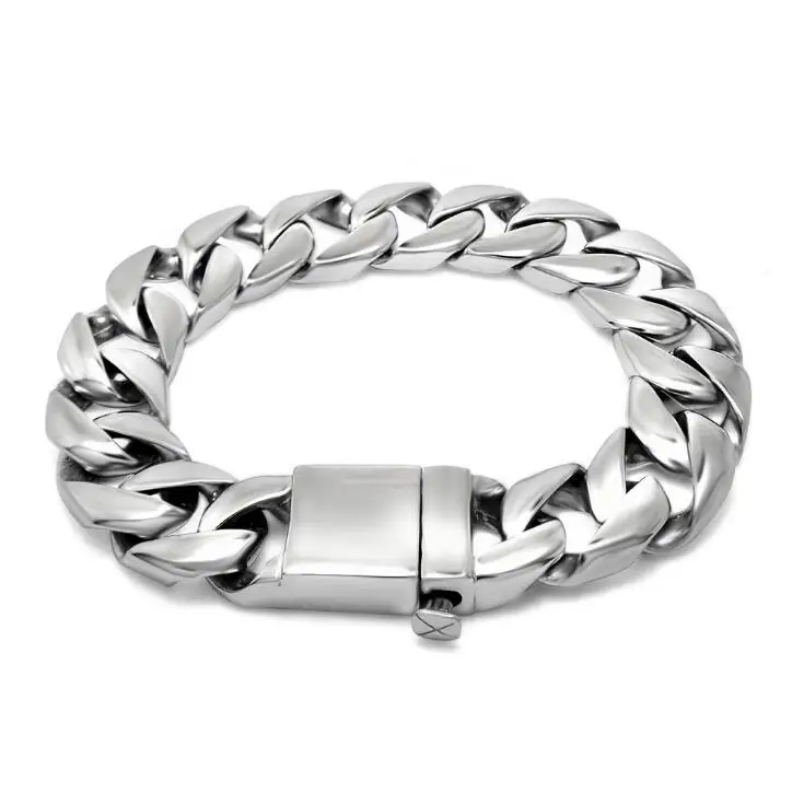 bracelet hand chain for men stainless steel curb chain bracelet stainless steel chain bracelet