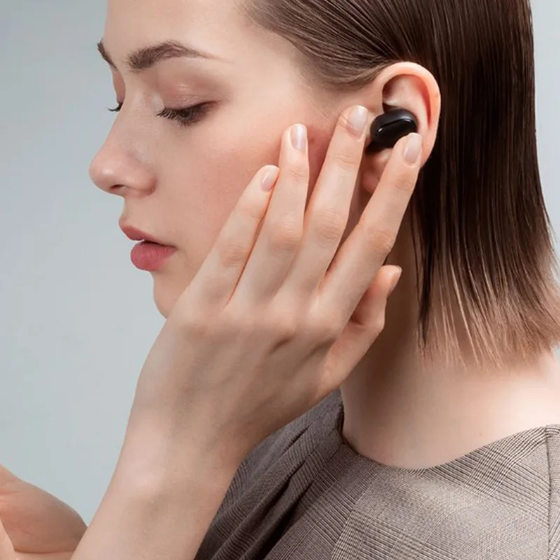 Black Fashion Design TWS 5.0 Hifi headset  headphone wireless ear buds