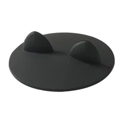 Creative Integration Cute Stereo Cat Ear Food Grade Silicone Cup Lid Universal Magic Multi-Purpose Silicone Cup Lid